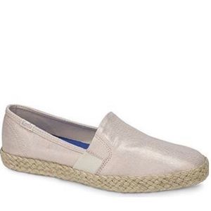 NWT Keds Chillax Espadrille Sneaker 🌹Gold Size 8